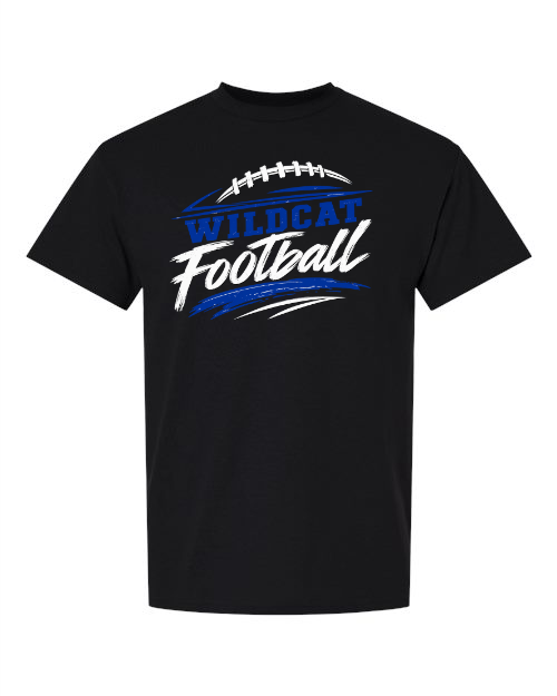 Wildcat football 008 8000 YOUTH Gildan® DryBlend® 50 Cotton/50 Poly T-Shirt