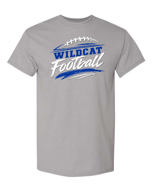 Wildcat football 008 8000 YOUTH Gildan® DryBlend® 50 Cotton/50 Poly T-Shirt