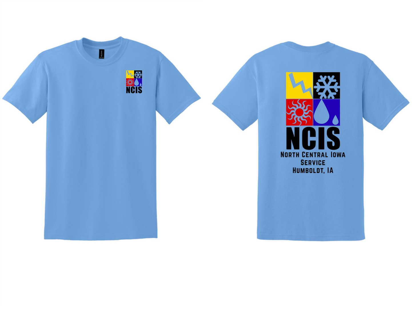 NCIS Gildan® DryBlend® 50 Cotton/50 Poly T-Shirt 8000/8000B
