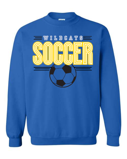 Soccer 007 Gildan - Heavy Blend™ Crewneck Sweatshirt - 18000/18000B