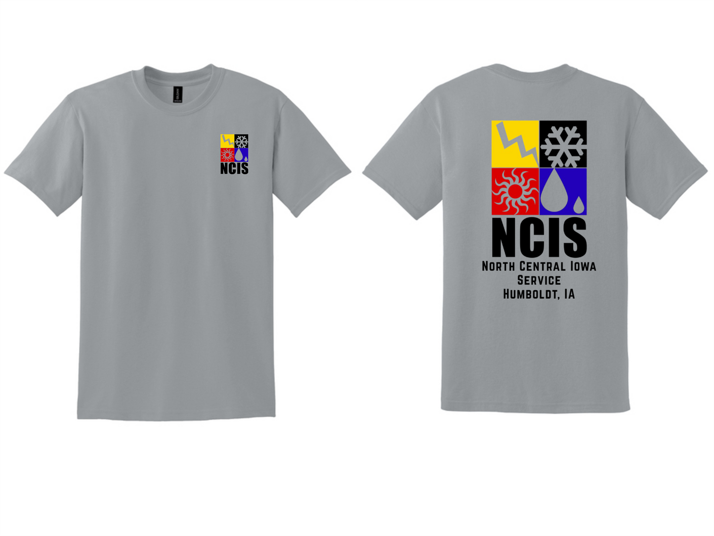 NCIS Gildan® DryBlend® 50 Cotton/50 Poly T-Shirt 8000/8000B