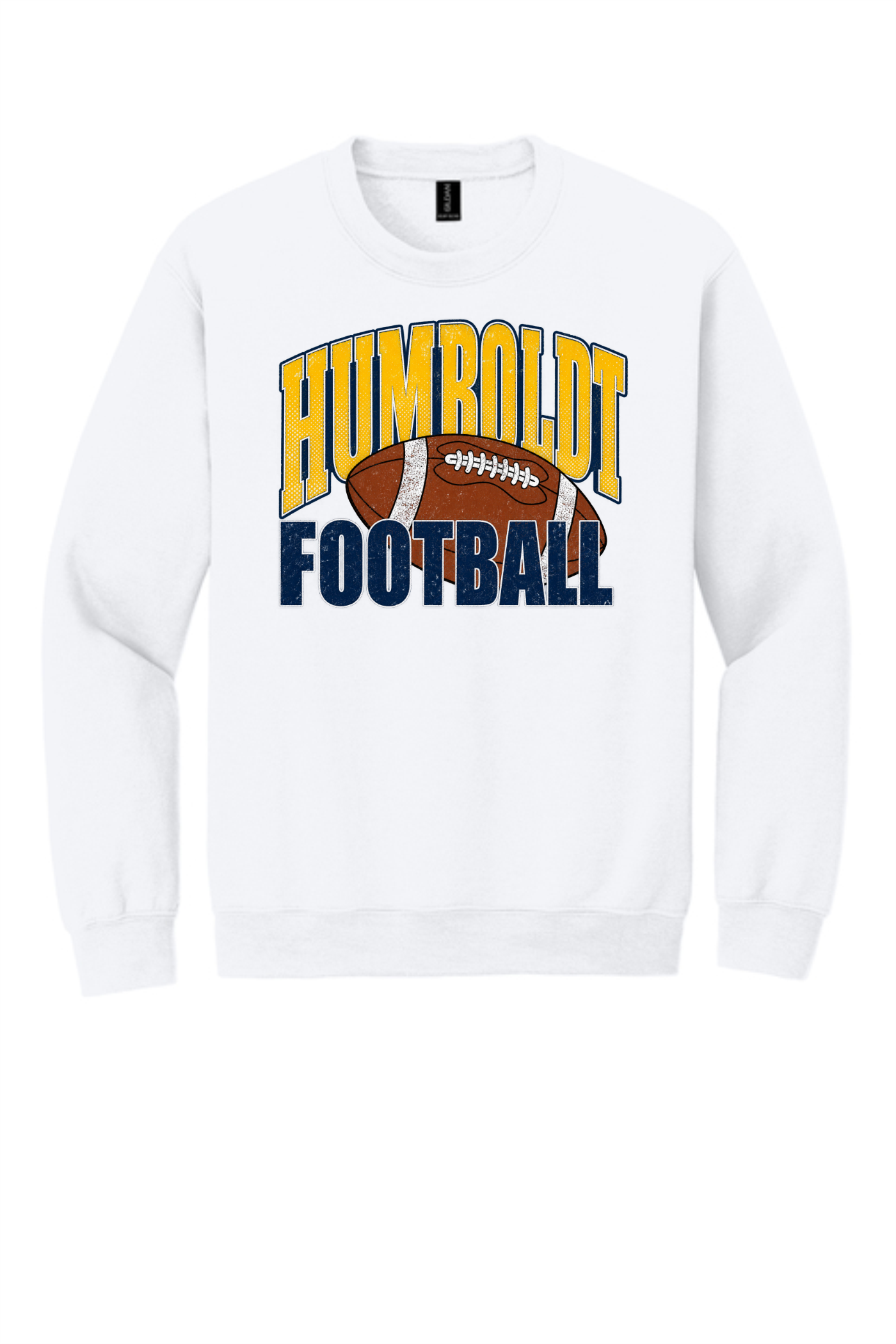 Football 004   18000B YOUTH  Gildan® Heavy Blend™ Crewneck Sweatshirt