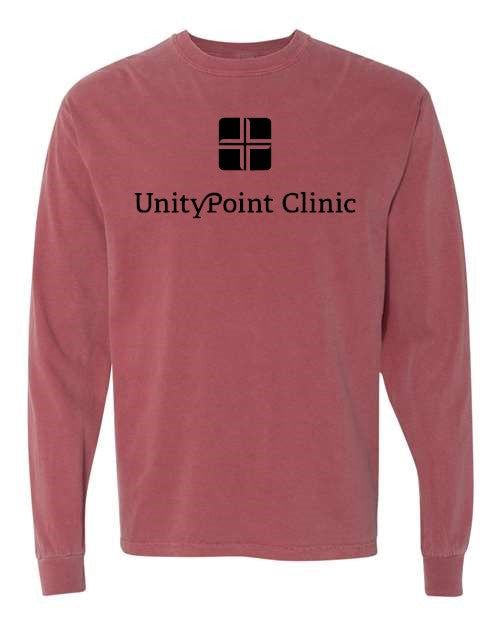 UPC (black logo) Comfort Colors - Garment-Dyed Heavyweight Long Sleeve T-Shirt - 6014