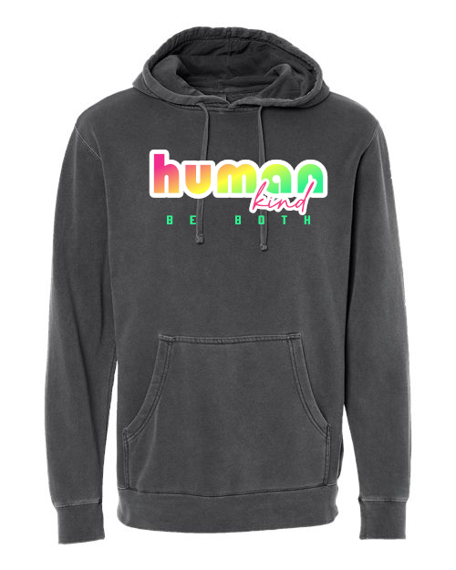 human kind Independent Trading Co. - Midweight Pigment-Dyed Hooded Sweatshirt - PRM4500