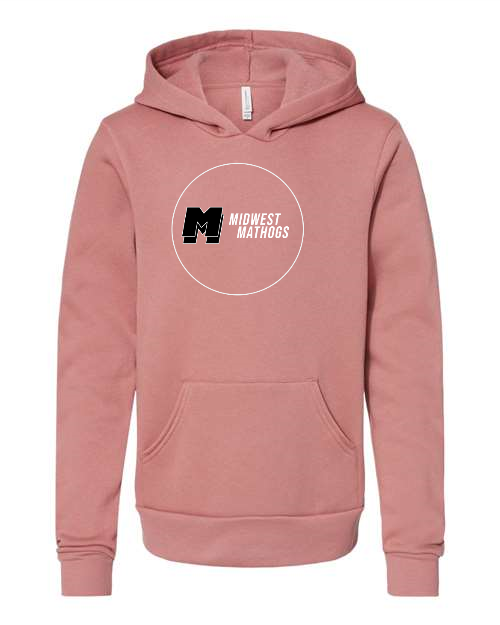 Midwest Mathogs BELLA + CANVAS - Youth Sponge Fleece Hoodie - 3719Y