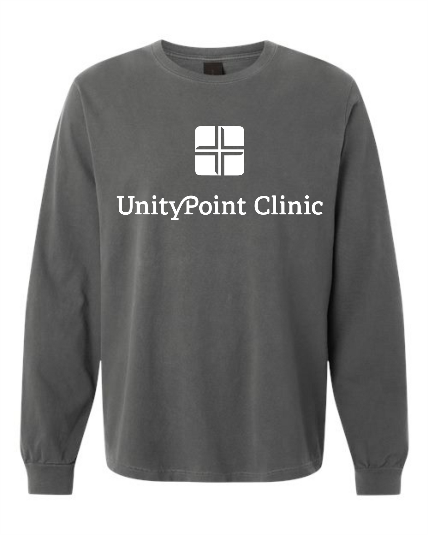 UPC (white) BELLA + CANVAS Unisex Heavyweight Garment-Dyed Long Sleeve Tee - 4851GD