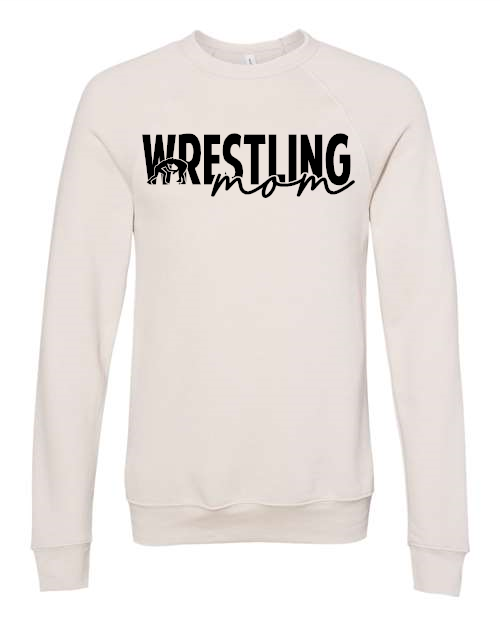 Wrestling family BELLA + CANVAS - Sponge Fleece Raglan Crewneck Sweatshirt - 3901