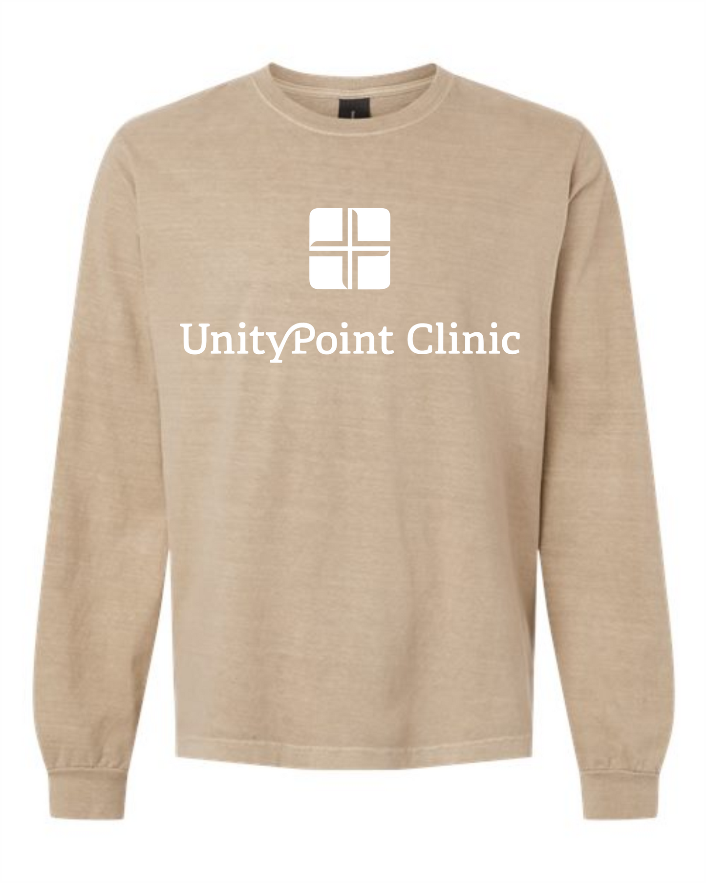 UPC (white) BELLA + CANVAS Unisex Heavyweight Garment-Dyed Long Sleeve Tee - 4851GD