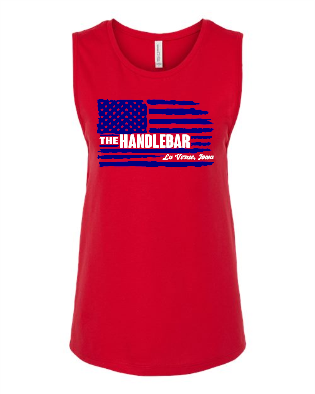 The Handlebar BELLA + CANVAS Women's Jersey Muscle Tank - 6003