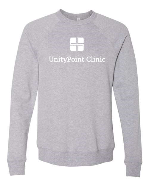 UPC (white logo) BELLA + CANVAS - Sponge Fleece Raglan Crewneck Sweatshirt - 3901