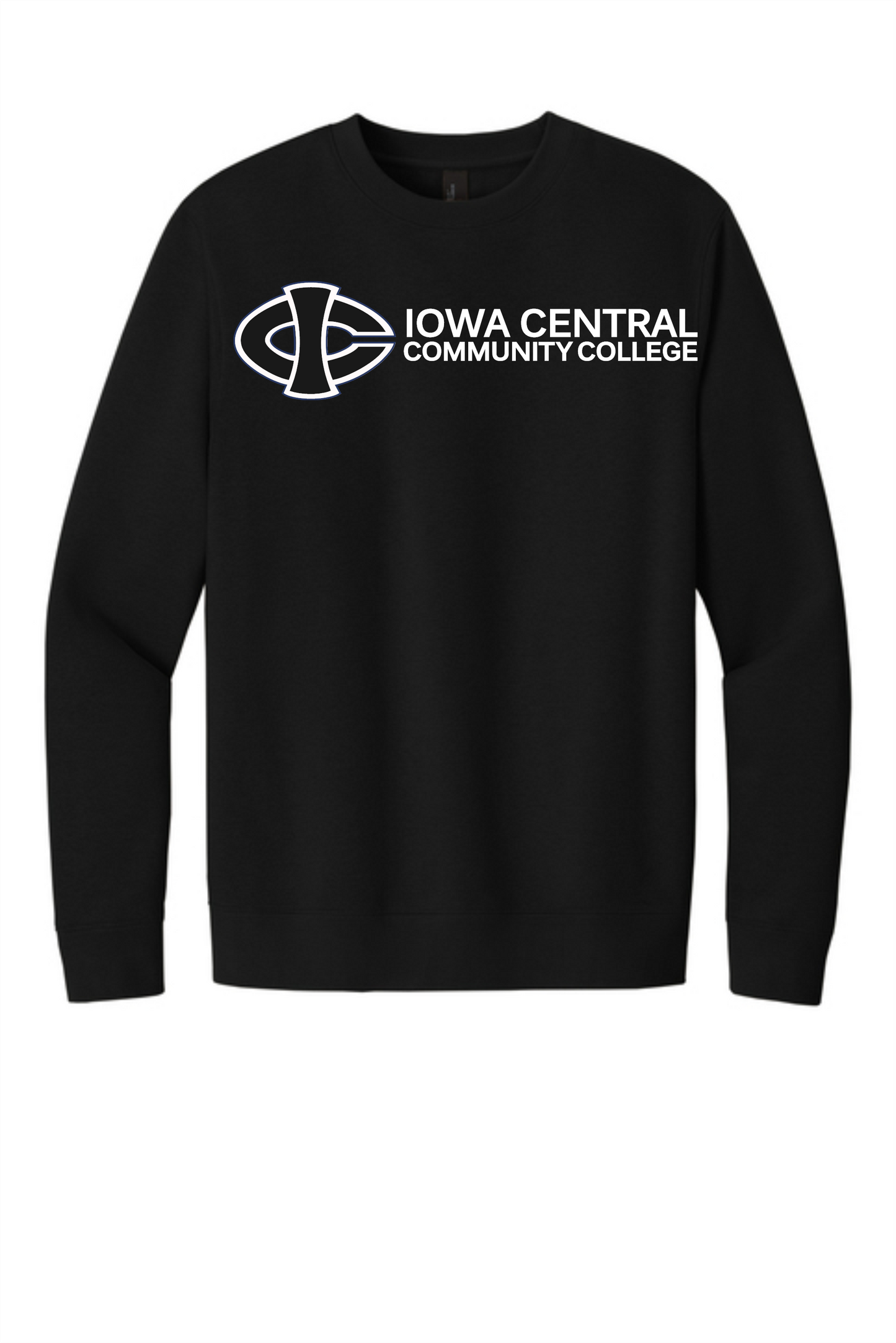 ICCC District DT6104District® V.I.T.™ Fleece Crew Vertical logo