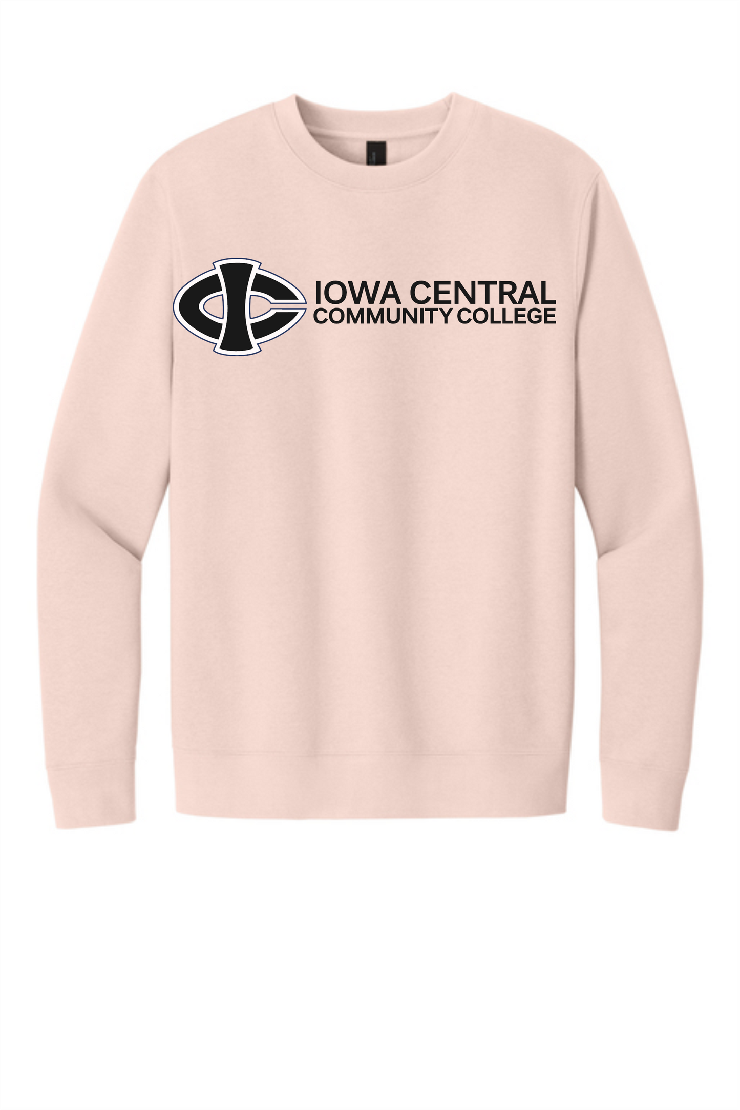 ICCC District DT6104District® V.I.T.™ Fleece Crew Vertical logo