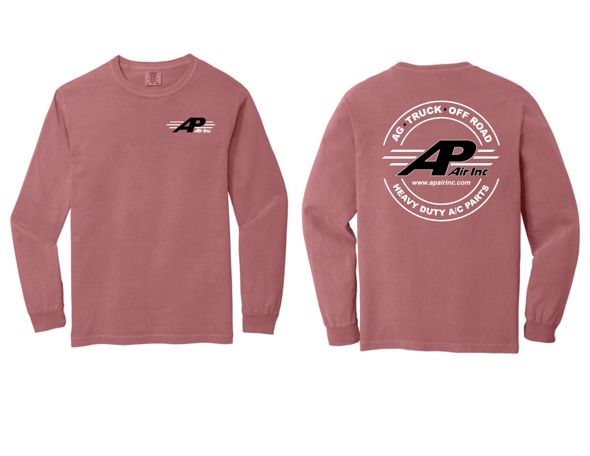AP AIR Comfort Colors® Heavyweight Ring Spun Long Sleeve Tee