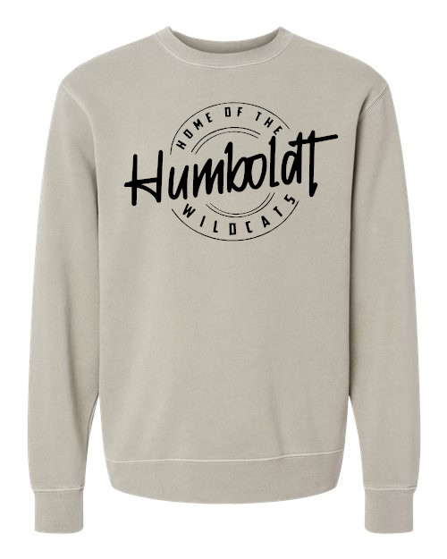 033 Black Humboldt logo Independent Trading Co. PRM3500