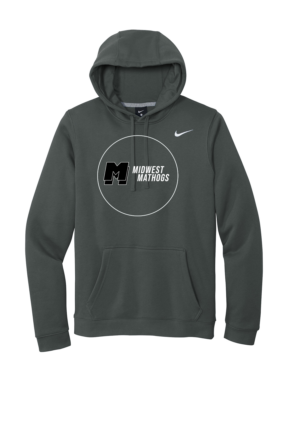 Midwest Mathogs CJ1611  Nike Club Fleece Pullover Hoodie