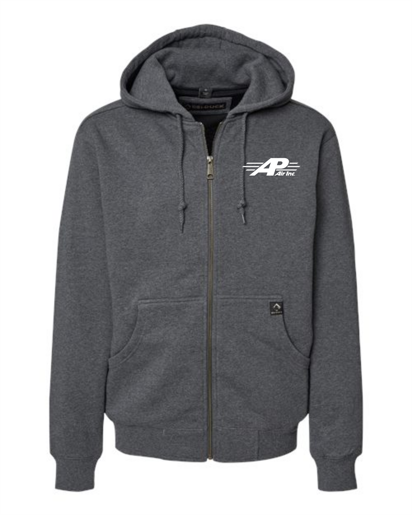 AP AIR DRI DUCK Men's Crossfire Heavyweight Power Fleece Hooded Jacket with Thermal Lining - 7033