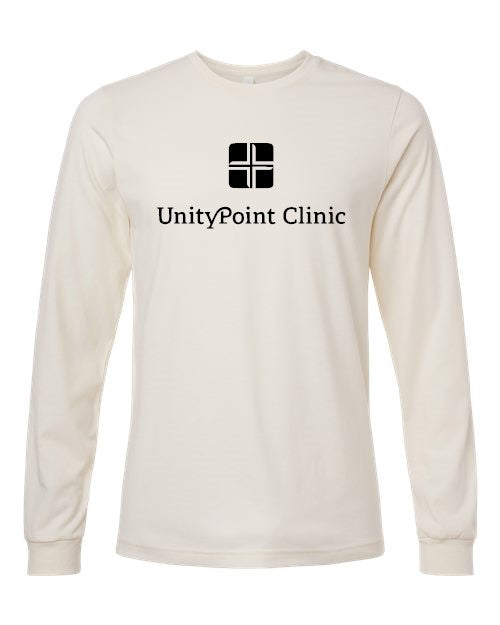 UPC(black logo) BELLA + CANVAS - Heather CVC Long Sleeve Tee - 3501CVC