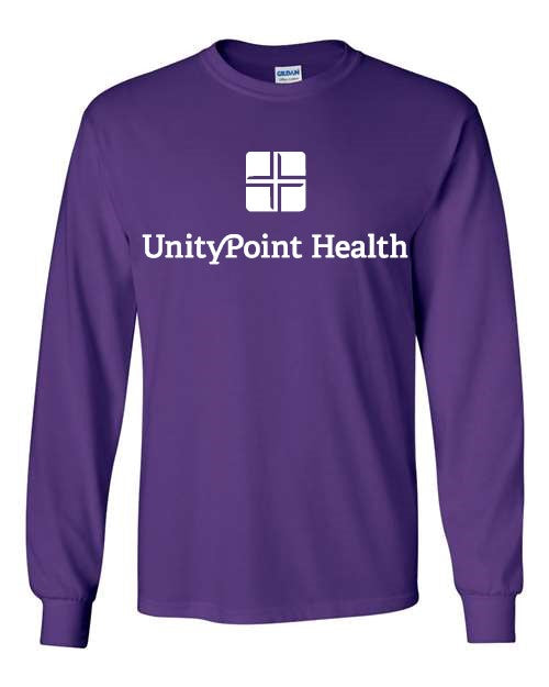 UPH(white logo) Gildan - Ultra Cotton® Long Sleeve T-Shirt - 2400