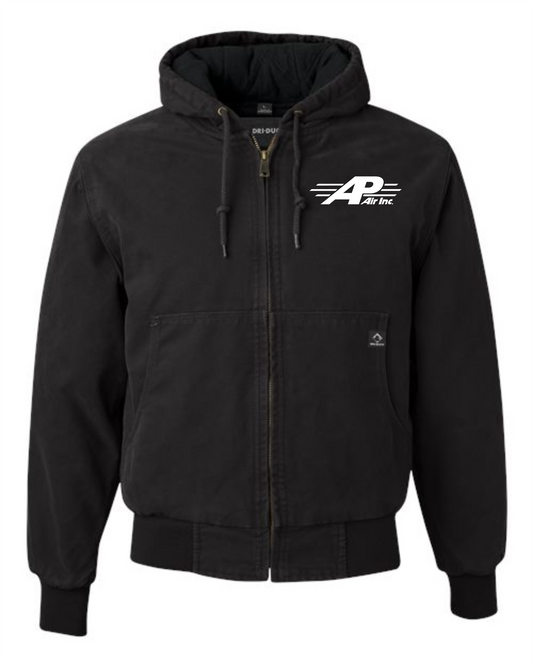 AP AIR DRI DUCK Men's Cheyenne Boulder Cloth™ Hooded Jacket with Tricot Quilt Lining - 5020