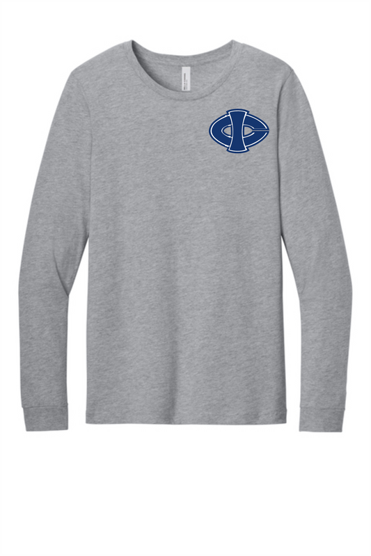 ICCC BELLA+CANVAS® Unisex Heather CVC Long Sleeve Tee BC3501CVC