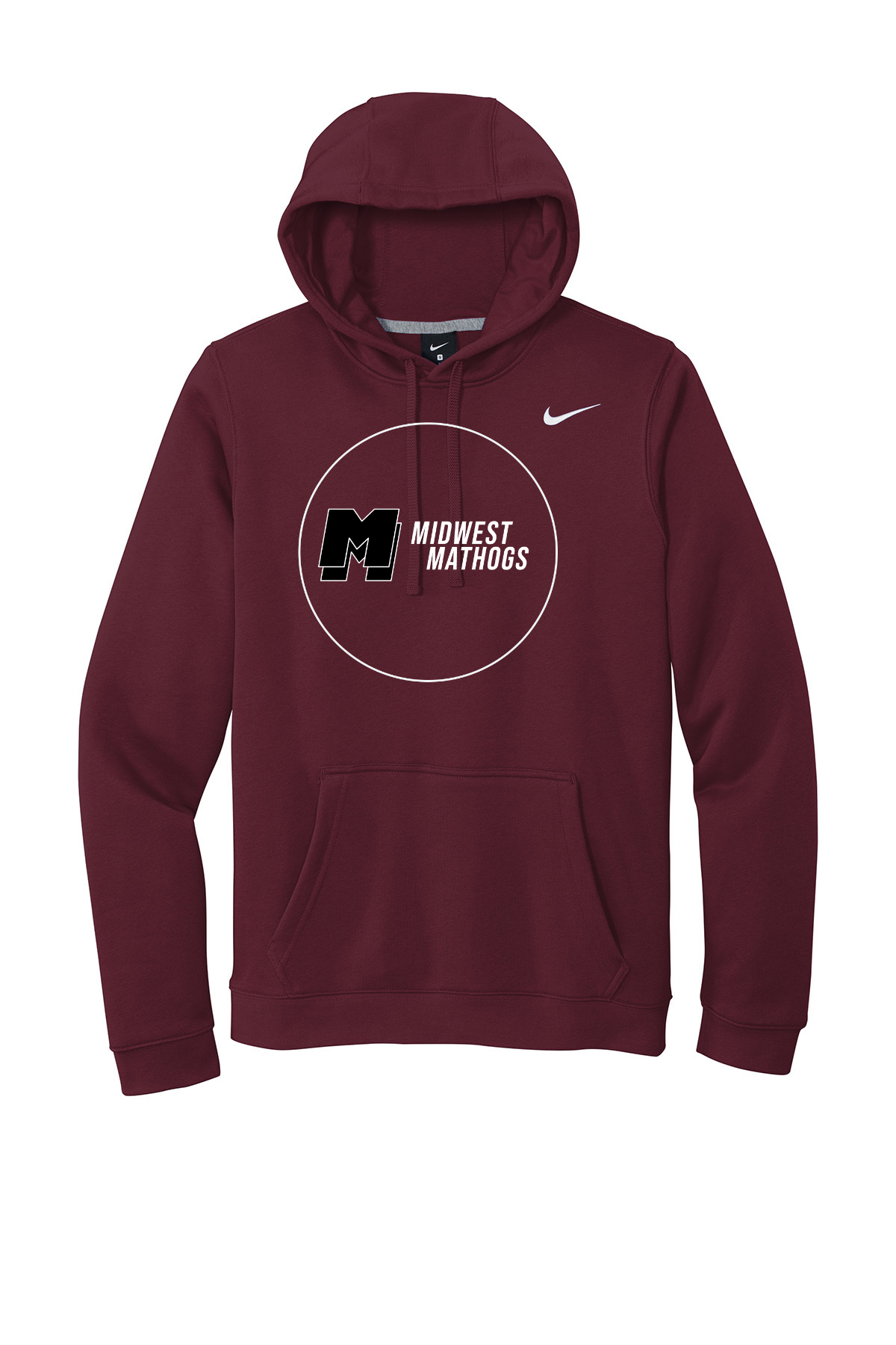 Midwest Mathogs CJ1611  Nike Club Fleece Pullover Hoodie