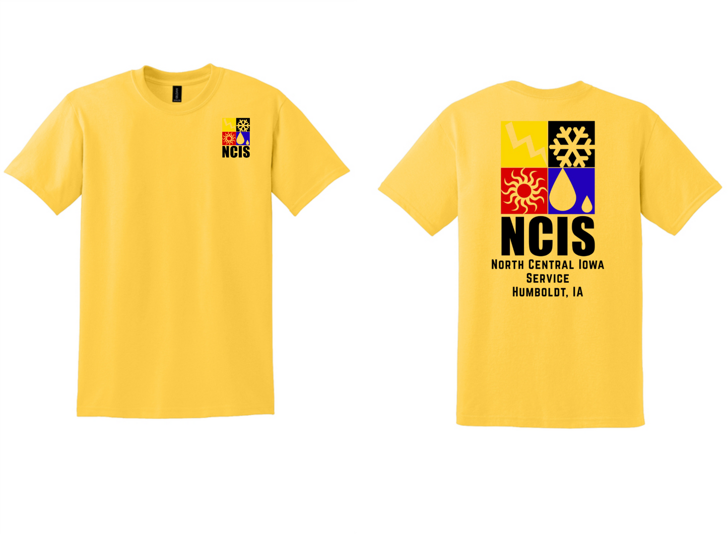 NCIS Gildan® DryBlend® 50 Cotton/50 Poly T-Shirt 8000/8000B