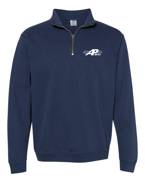 AP AIR Comfort Colors - Garment-Dyed Quarter Zip Sweatshirt - 1580