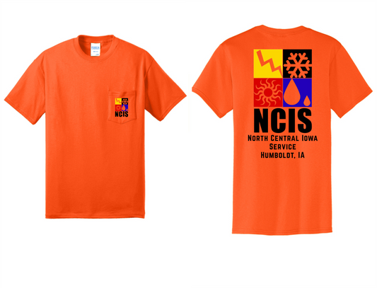 NCIS POCKET SHIRT PC55P  Port & Co™ Core Blend Pocket Tee