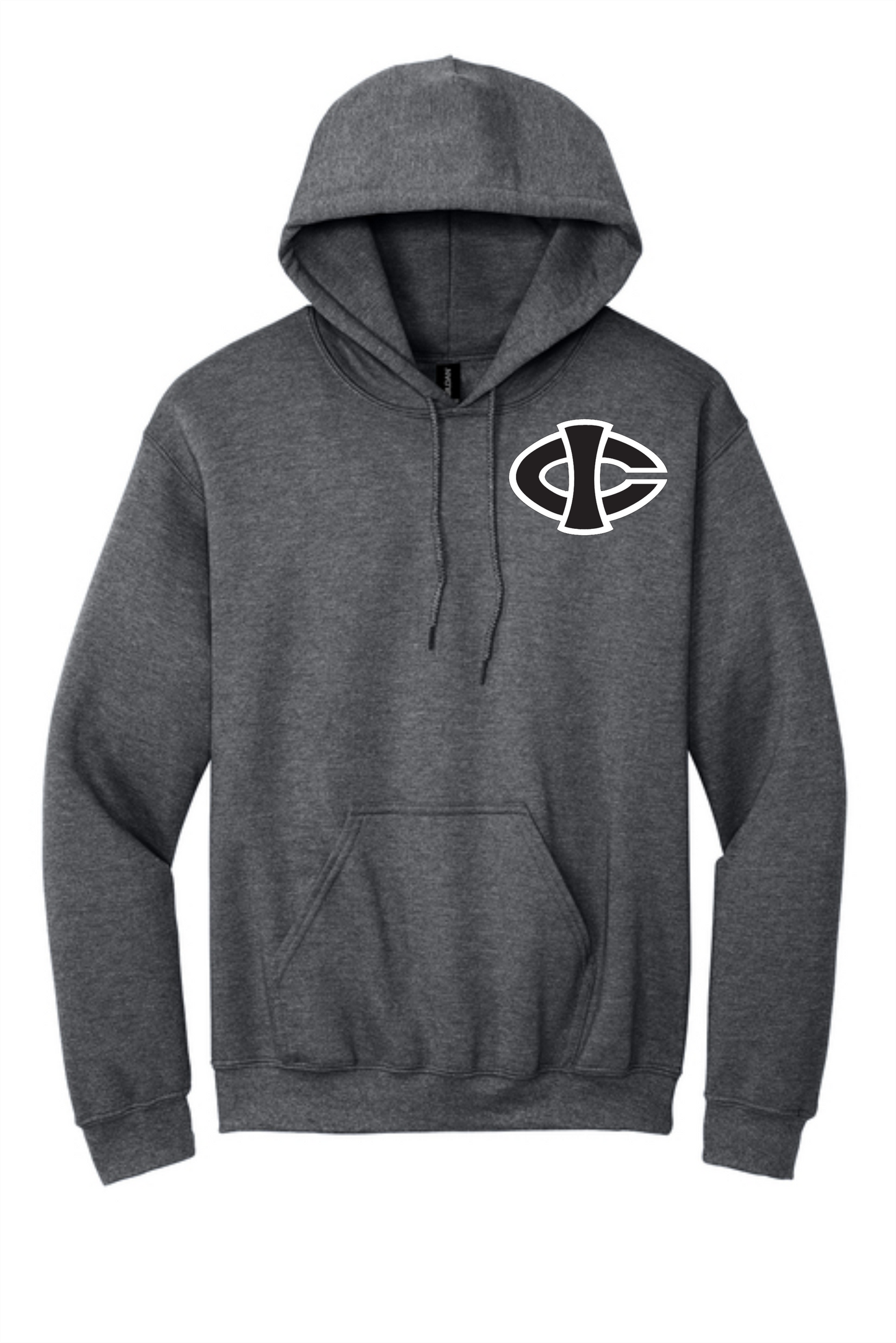 ICCC (black left chest logo) 18500  Gildan® Heavy Blend™ Hooded Sweatshirt