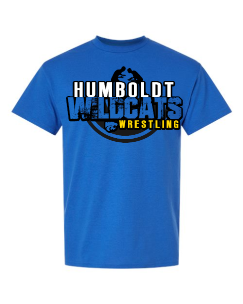 Humboldt Wrestling 12 Gildan - DryBlend® T-Shirt - 8000/8000B