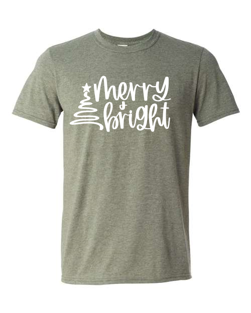 Merry and bright  Gildan - Softstyle® T-Shirt - 64000