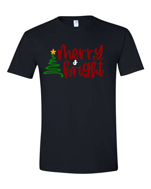 Merry and bright  Gildan - Softstyle® T-Shirt - 64000