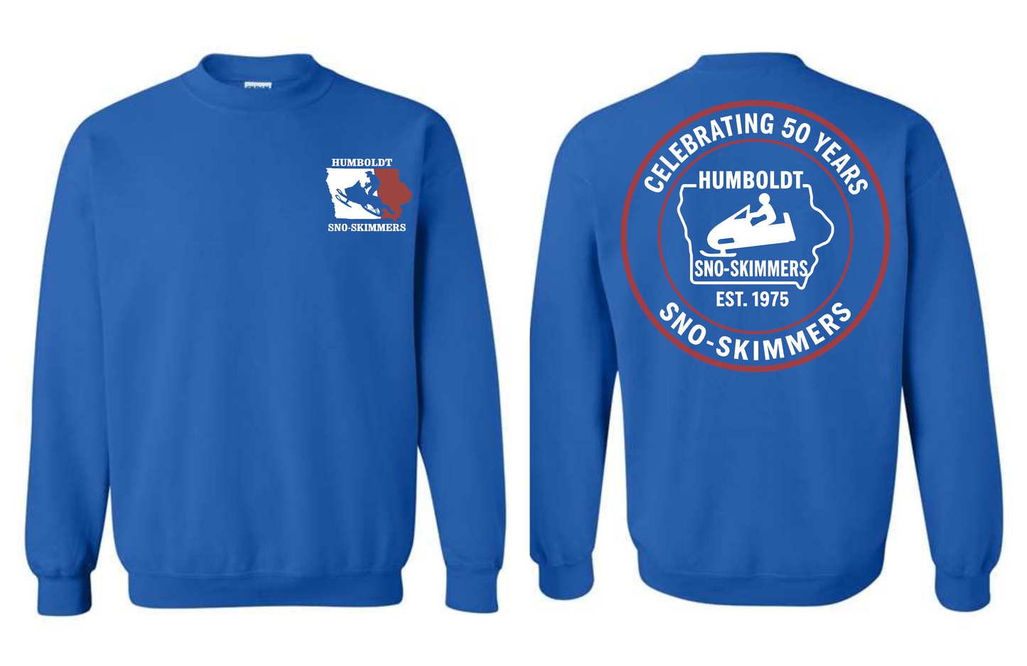 Sno Skimmers Gildan Youth Heavy Blend™ Crewneck Sweatshirt - 18000B