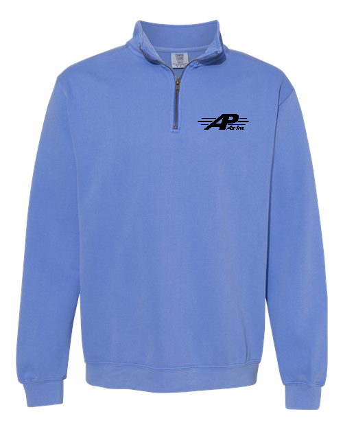 AP AIR Comfort Colors - Garment-Dyed Quarter Zip Sweatshirt - 1580