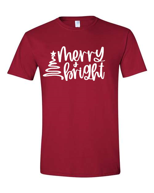 Merry and bright  Gildan - Softstyle® T-Shirt - 64000