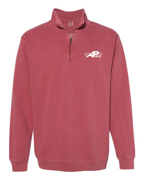 AP AIR Comfort Colors - Garment-Dyed Quarter Zip Sweatshirt - 1580