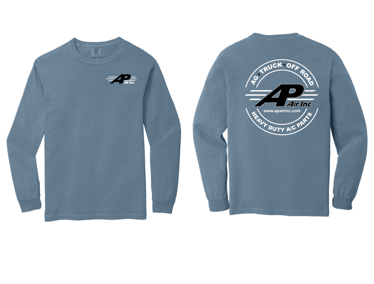 AP AIR Comfort Colors® Heavyweight Ring Spun Long Sleeve Tee
