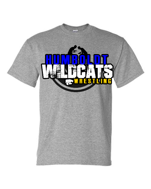 Humboldt Wrestling 12 Gildan - DryBlend® T-Shirt - 8000/8000B