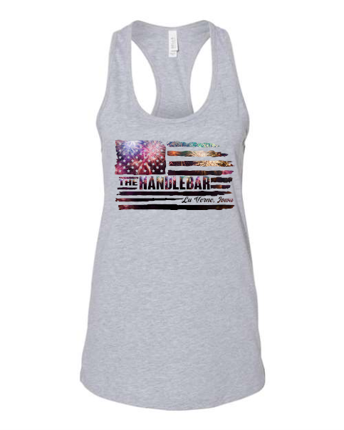 The Handlebar BELLA + CANVAS Women's Jersey Racerback Tank - 6008