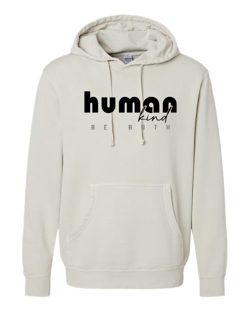 human kind Independent Trading Co. - Midweight Pigment-Dyed Hooded Sweatshirt - PRM4500