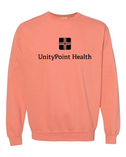 UPH (black logo) Comfort Colors - Garment-Dyed Sweatshirt - 1566