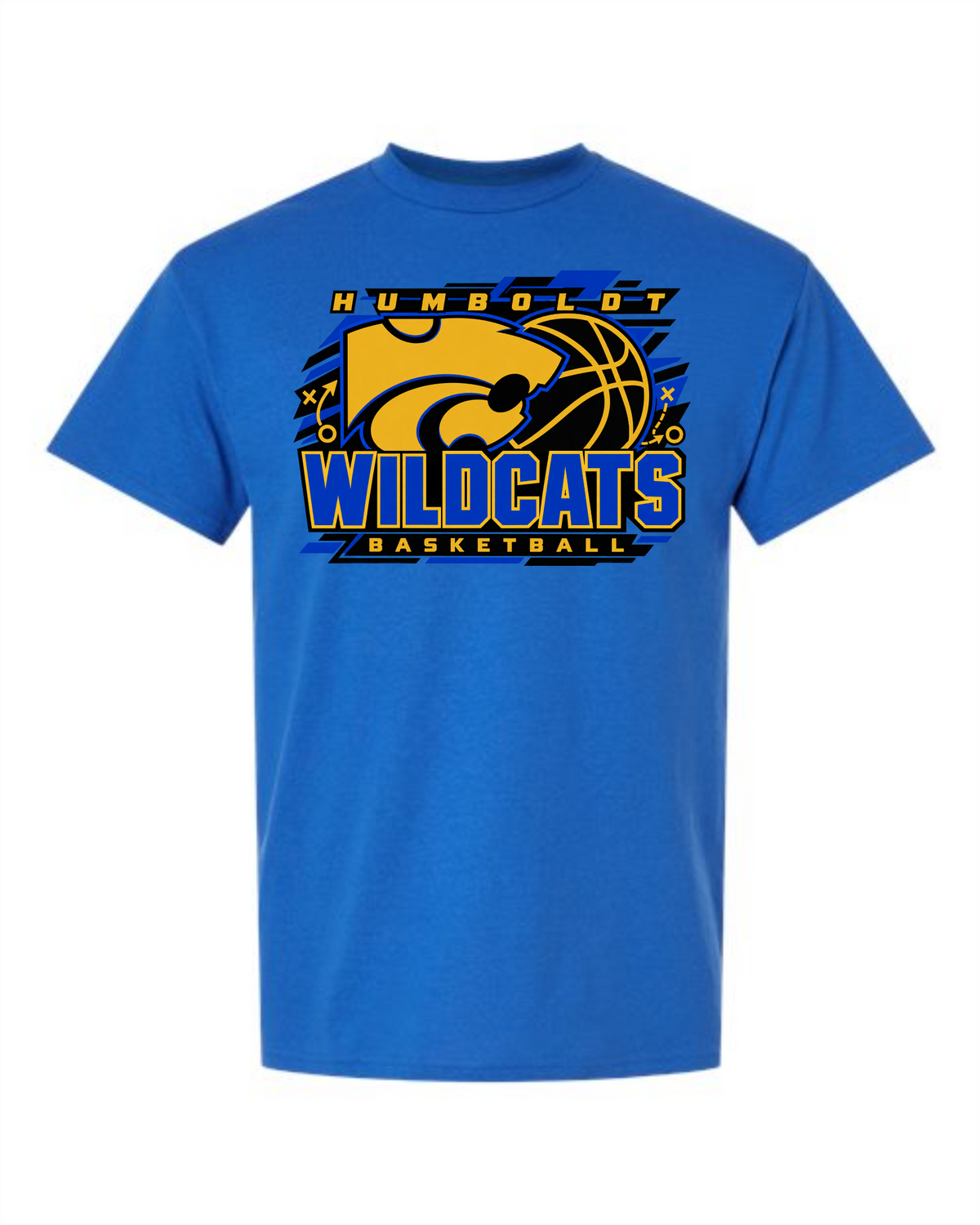 Humboldt Basketball 006 Gildan - DryBlend® T-Shirt - 8000/8000B