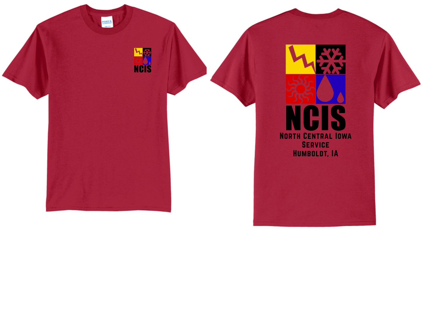 NCIS Port & Co PC55T Sale Port & Co™ Tall Core Blend Tee