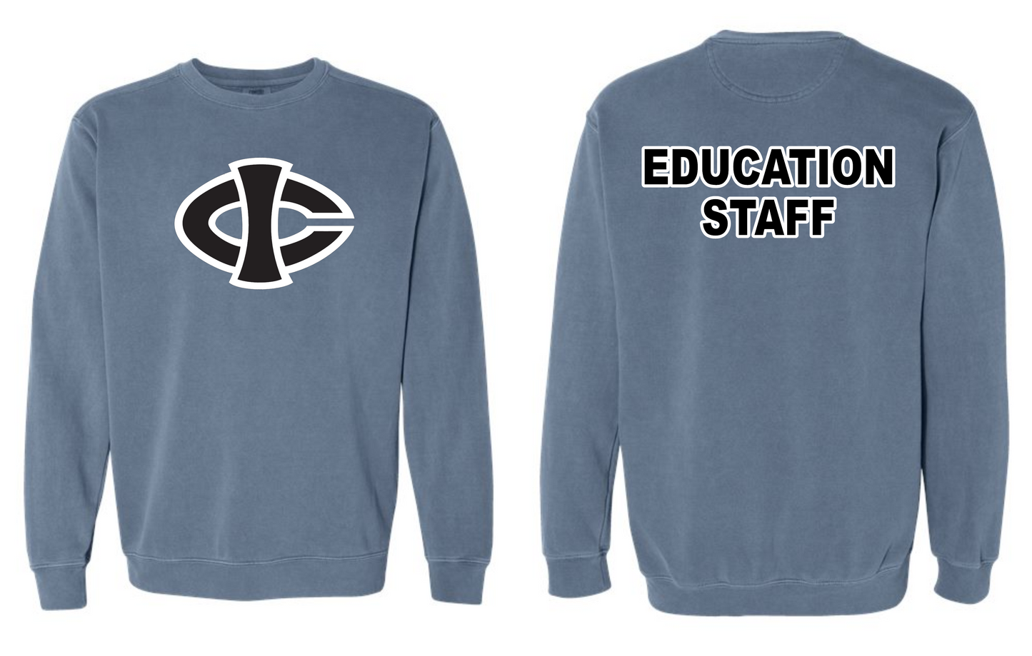 ICCC Comfort Colors Unisex Garment-Dyed Crewneck Sweatshirt - 1566