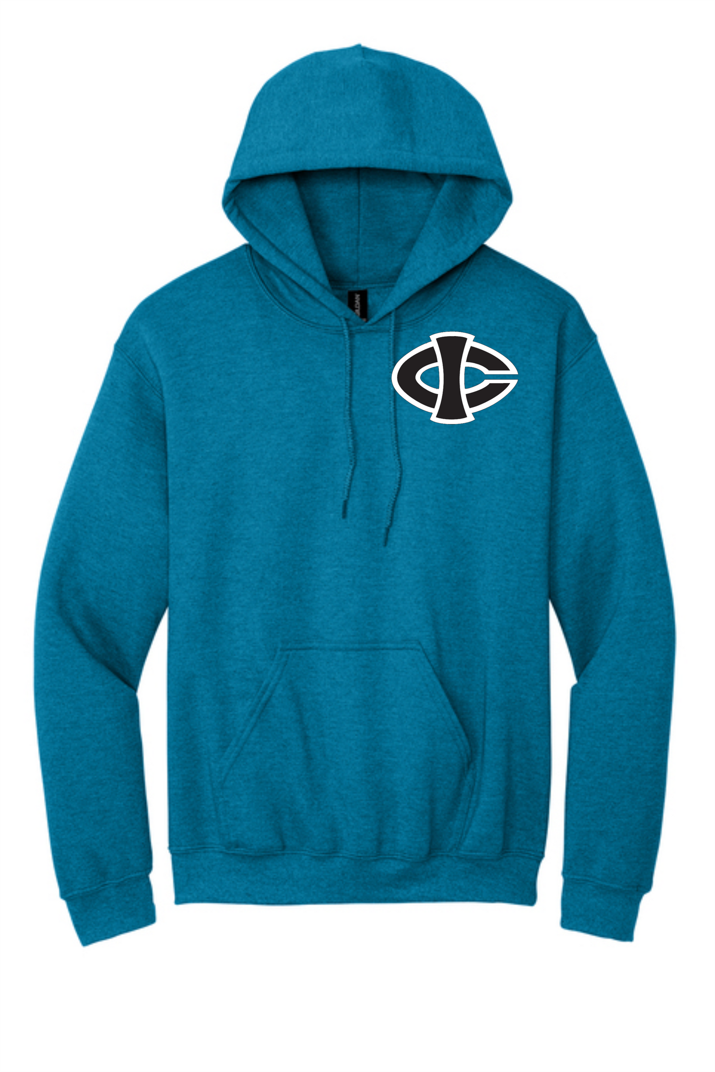 ICCC (black left chest logo) 18500  Gildan® Heavy Blend™ Hooded Sweatshirt
