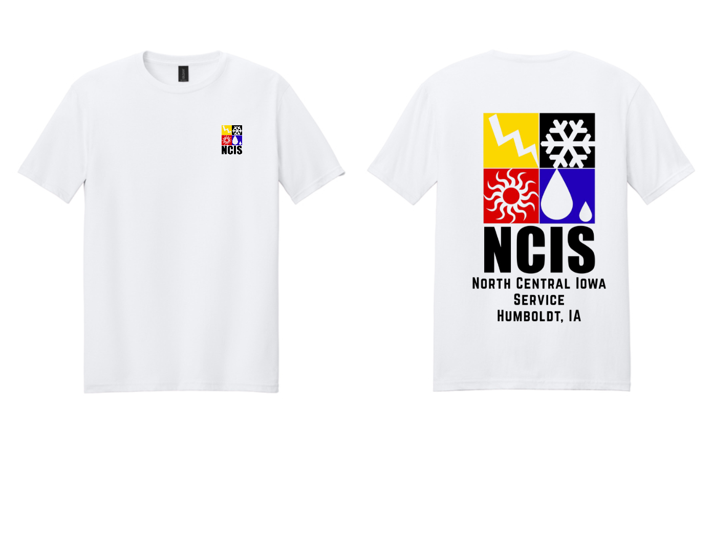 NCIS Full Logo Gildan Unisex Softstyle® T-Shirt - 64000/64000B