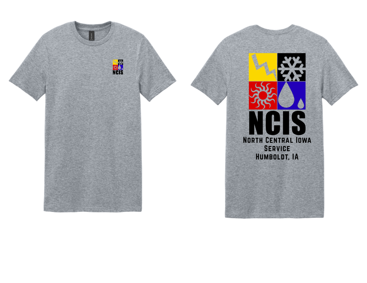 NCIS Full Logo Gildan Unisex Softstyle® T-Shirt - 64000/64000B