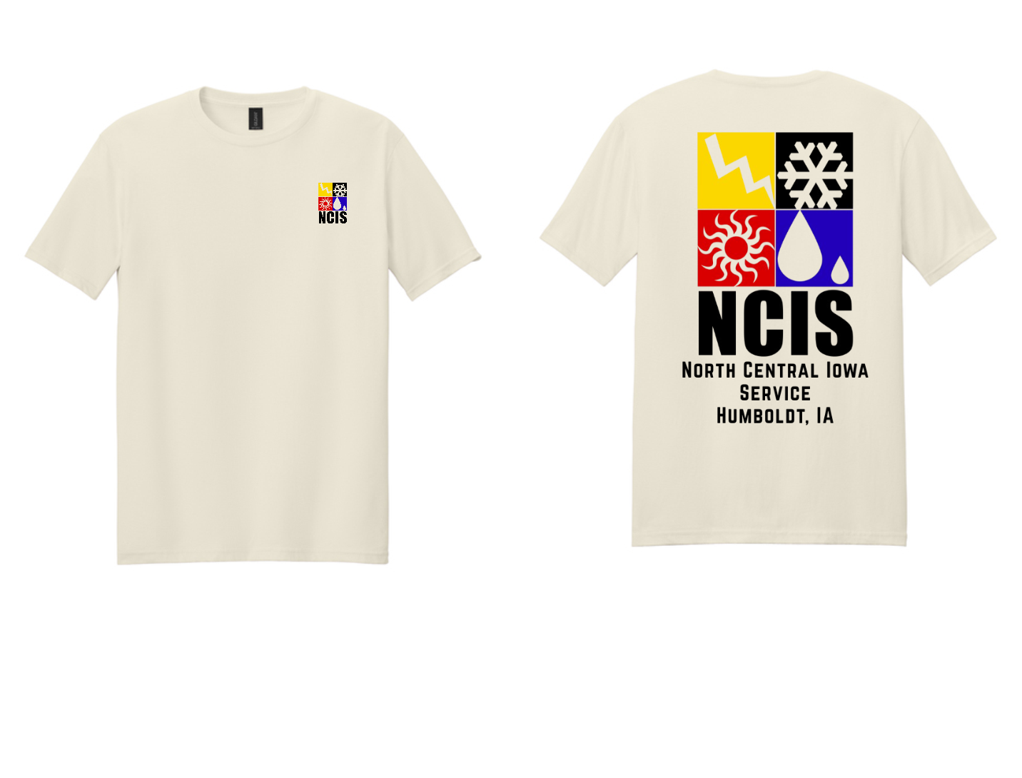 NCIS Full Logo Gildan Unisex Softstyle® T-Shirt - 64000/64000B