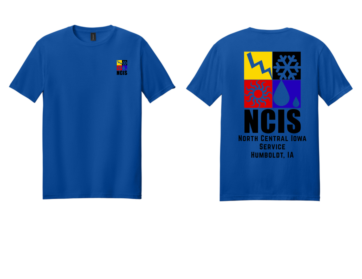 NCIS Full Logo Gildan Unisex Softstyle® T-Shirt - 64000/64000B
