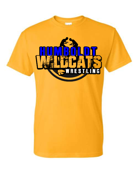 Humboldt Wrestling 12 Gildan - DryBlend® T-Shirt - 8000/8000B